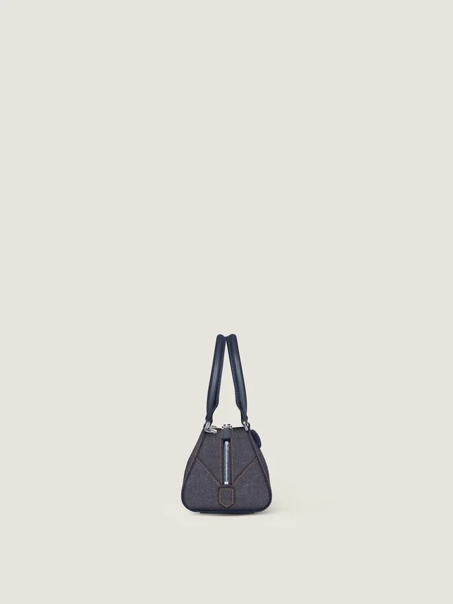 Mini Antigona East-West Bag in Denim Mini Antigona East-West Bag in Denim