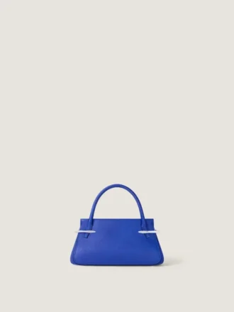 Mini Pinch Bag in Grained Leather