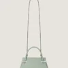 Mini Pinch Bag in Grained Leather