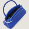Mini Pinch Bag in Grained Leather