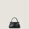 Mini Pinch Bag in Leather