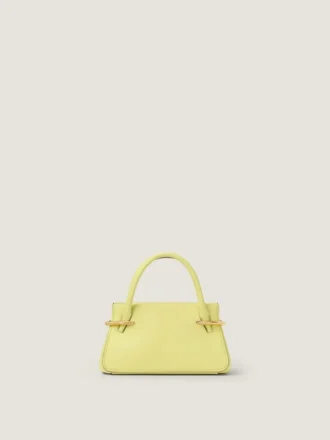 Mini Pinch Bag in Leather