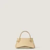 Mini Pinch Bag in Mirror Effect Leather