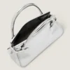 Mini Pinch Bag in Mirror Effect Leather