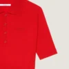Mini Polo Dress in Second Skin Effect Knit