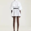 Mini Shirt Dress in Poplin