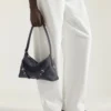 Mini Voyou Bag in Denim