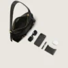 Mini Voyou Bag in Shiny Leather