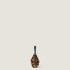 Nano Voyou Bag in Pony Effect Leather with Leopard Pattern