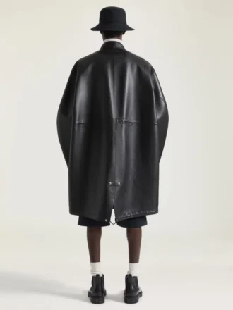 Parka in Leather