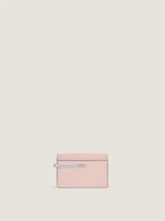 Pinch Card Holder in Leather