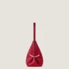 Pinch Squeezed Horizontal Tote Bag in Nappa Leather