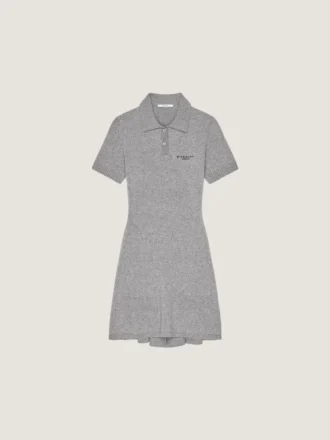 Polo Dress in Wool and Cashmere