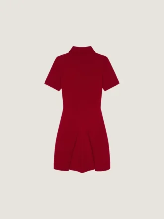 Polo Dress in Wool and Cashmere