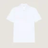 Polo in Cotton and Silk with Givenchy Paris Jacquard