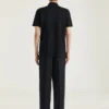 Polo in Cotton with Crystal Embroidery