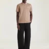 Polo in Cotton with Givenchy Paris Gros Grain