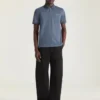 Polo in Cotton with Givenchy Paris Gros Grain