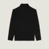 Polo in Wool with Gros Grain Details