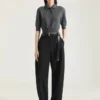 Polo Top in Wool
