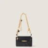 Pout Small Bag in Leather with Lucky Charms Chain