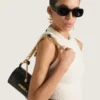 Pout Small Bag in Leather with Lucky Charms Chain