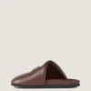 Puffy Mules in Nappa Leather
