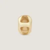 Sculptural Crystal Ring in Metal and Crystal