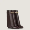 Shark Pinch Ankle Boots in Leather