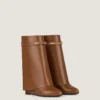 Shark Pinch Ankle Boots in Leather