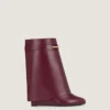 Shark Pinch Ankle Boots in Leather