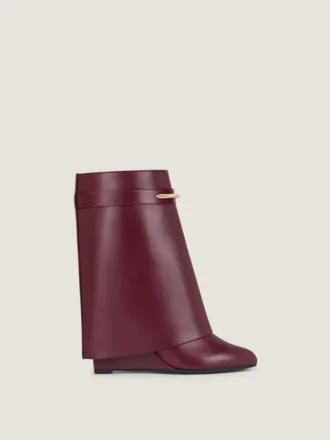 Shark Pinch Ankle Boots in Leather