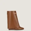 Shark Pinch Ankle Boots in Leather