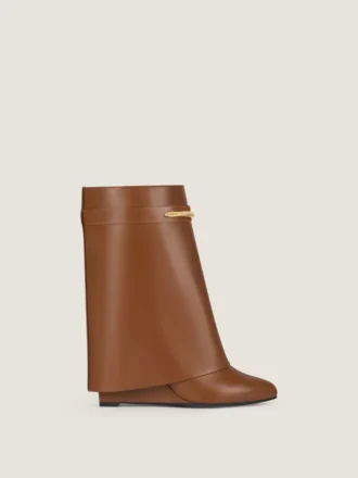 Shark Pinch Ankle Boots in Leather