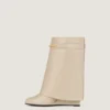 Shark Pinch Ankle Boots in Leather