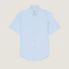 Shirt in Cotton Oxford with Givenchy Paris Jacquard