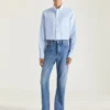 Shirt in Cotton Oxford with Givenchy Paris Jacquard