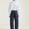 Shirt in Cotton Poplin with Crystal Embroidery