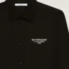Shirt in Cotton Poplin with Givenchy Stamp Embroidery Shirt in Cotton Poplin with Givenchy Stamp Embroidery