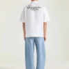 Shirt in Poplin with Givenchy Stamp Print