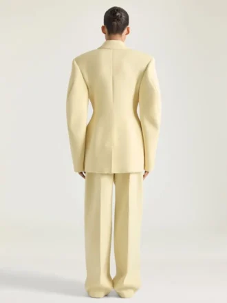 Cocoon Tailored Pants in Wool