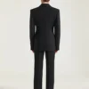 Single-Breasted Form Fit Jacket in Wool