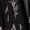 Single Breasted Jacket in Crystal Embroidered Wool