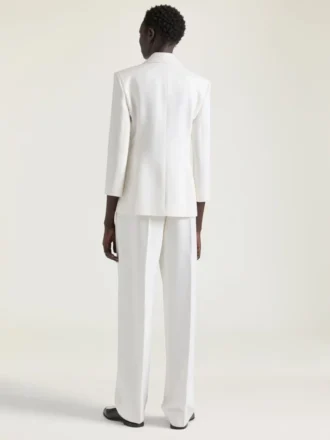 single breasted jacket in wool 2 330x440 - Double Pleat Pants in Wool