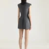 Sleeveless Tailored Dress in Wool Sleeveless Tailored Dress in Wool