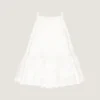 Sliced Mini Ruffled Dress in Lace