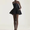 Sliced Square Ballerinas in Patent Leather