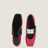 Sliced Square Ballerinas in Patent Leather