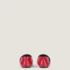 Sliced Square Ballerinas in Patent Leather