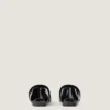 Sliced Square Ballerinas in Patent Leather